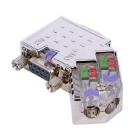 VIPA EasyConn PROFIBUS Plug with diagnose LEDs - 45°