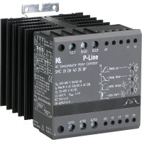 IC Electronic 3 phase 25 A semiconductor contactor