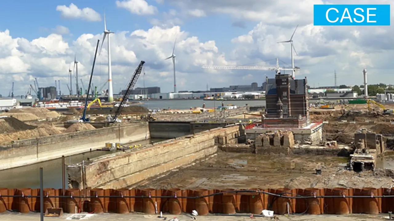 Efficiëntie van afwatering op bouwplaatsen verbeterd door monitoring op afstand
