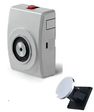 KENDRION Universele deurmagneet Ø 48 mm - 230 VAC wandmontage