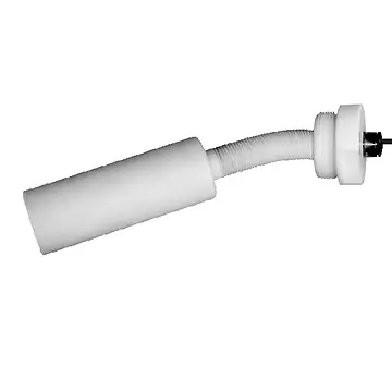 FLUID IO Teflon vlotter voor vloeistoffen tot 150°C