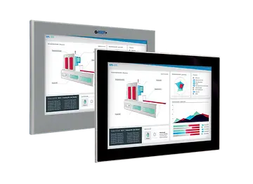 Panel PC QT3400/3600 met aluminium frontpaneel