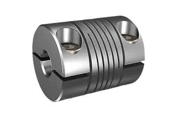 Zwaar uitgevoerde spiraalkoppelingen van aluminium: van 23 mm tot 45 mm lengte