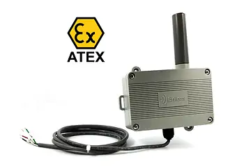 ENLESS TX ATEX pulsmeter met 2x potentiaalvrije contacten en 1x open collector