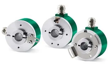 Incrementele encoder, behuizing 58 mm, holle as 6 tot 15 mm 