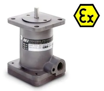 Incrementele encoder, ATEX, behuizing 3,75", volle as tot 3/8"